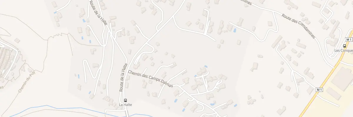 Plan du 805 Che de Provence à Gattières