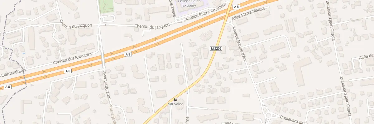 Plan du 751 Av Pierre Sauvaigo à Saint-Laurent-du-Var