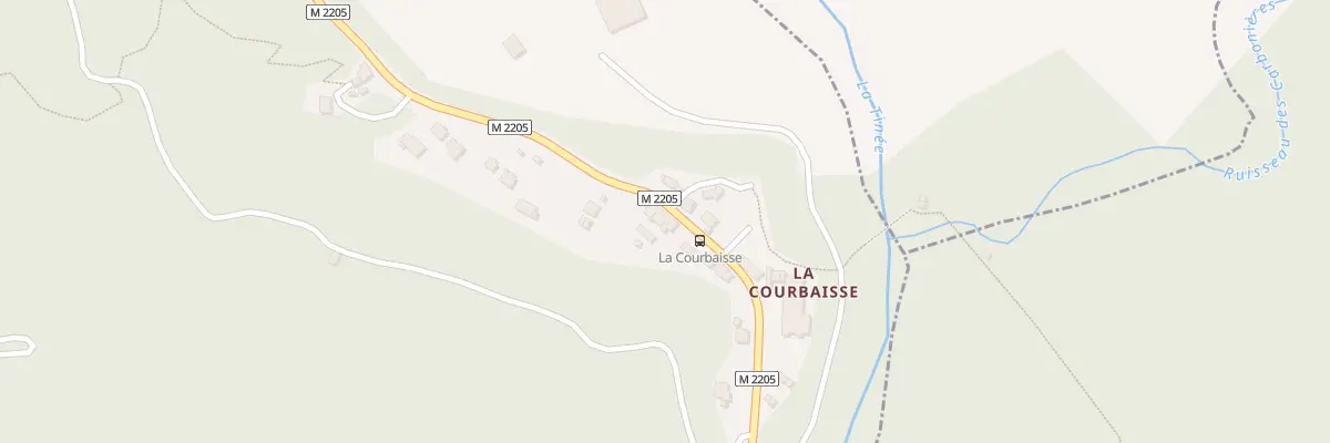 Plan du 193 Rte de la Tinée à Tournefort