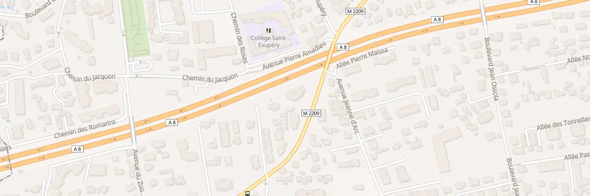 Plan du 901B Av Pierre Sauvaigo à Saint-Laurent-du-Var
