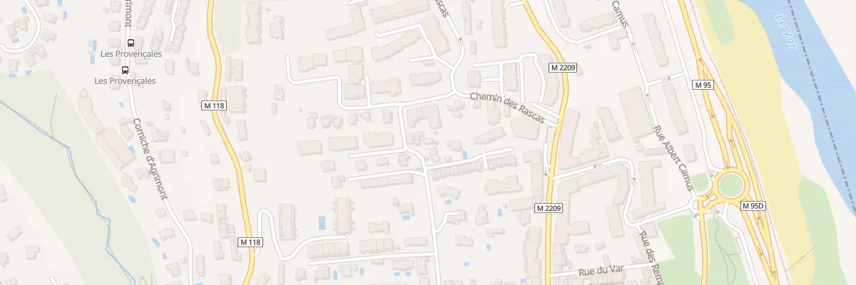 Plan du 284 Av des Filagnes à Saint-Laurent-du-Var