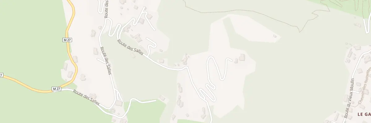 Plan du 5005 Les Salles à Bonson