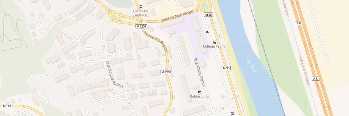 Plan du 413 Rue Albert Camus à Saint-Laurent-du-Var