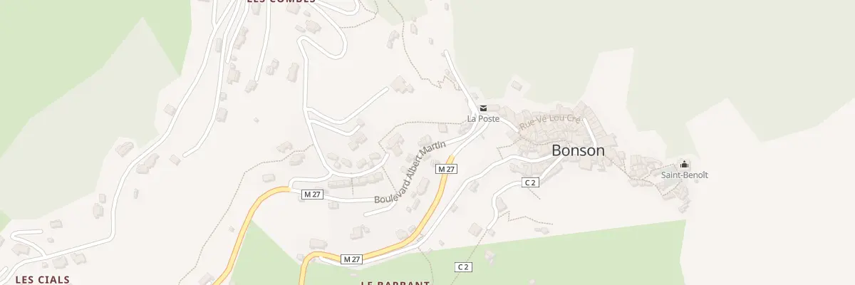 Plan du 5229 Bd Albert Martiny à Bonson