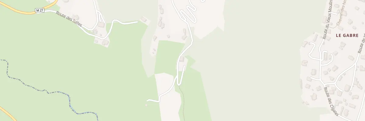 Plan du 5236 Les Salles à Bonson