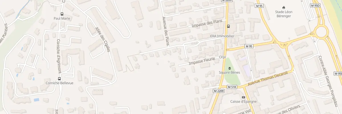 Plan du 179 Bd Louis Roux à Saint-Laurent-du-Var