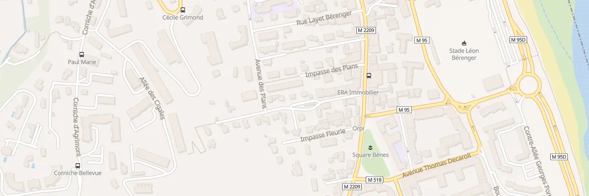 Plan du 128 Bd Louis Roux à Saint-Laurent-du-Var