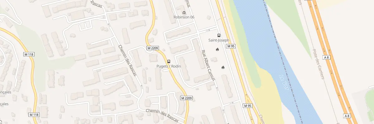Plan du 221 Rue Albert Camus à Saint-Laurent-du-Var