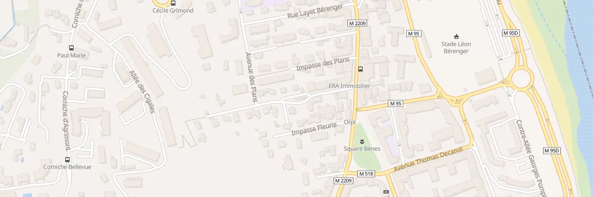 Plan du 140 Bd Louis Roux à Saint-Laurent-du-Var