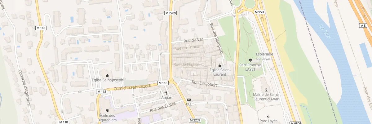 Plan du 37 Rue de l’Eglise à Saint-Laurent-du-Var