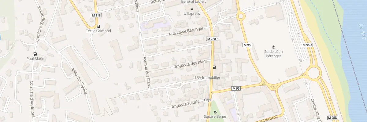 Plan du 90 Imp des Plans à Saint-Laurent-du-Var