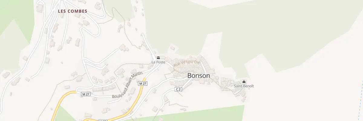 Plan du 5109 Le Village à Bonson