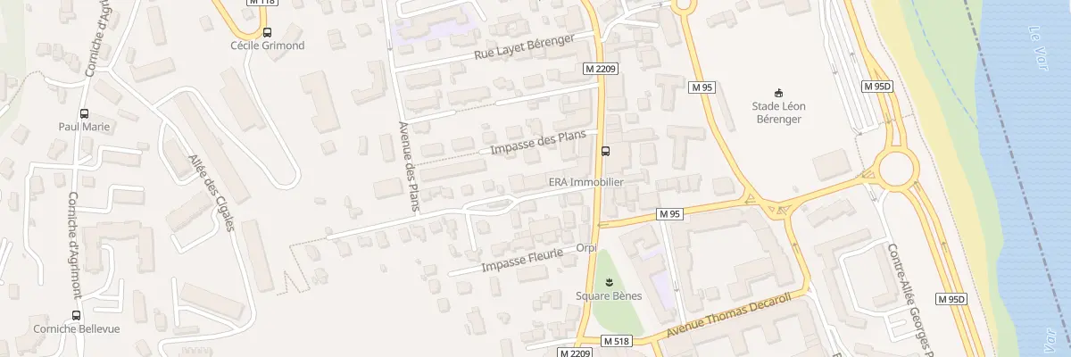 Plan du 52 Bd Louis Roux à Saint-Laurent-du-Var