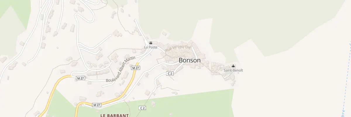 Plan du 5355 Rue Ve Lou Bourg à Bonson