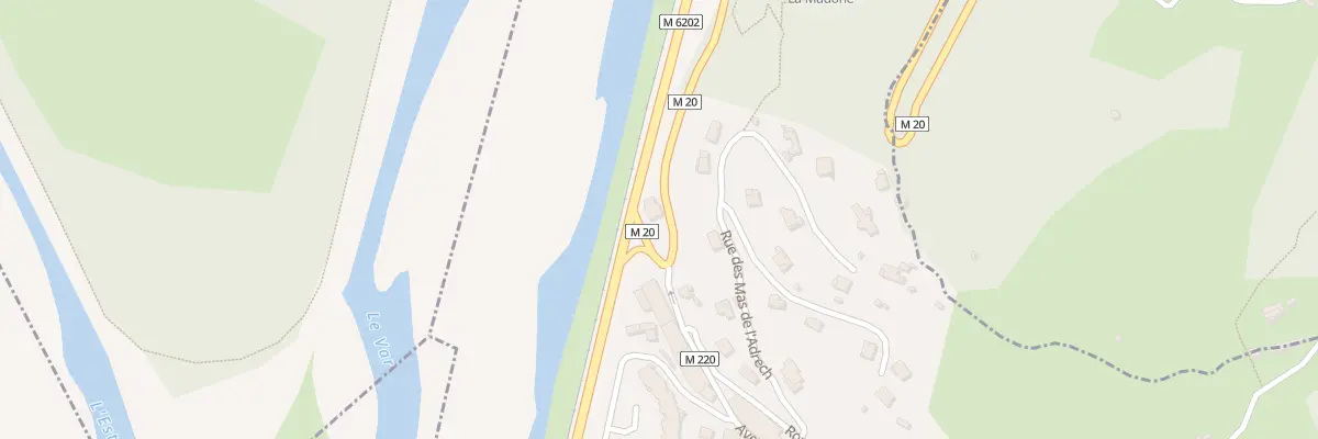 Plan du 985 Rte Nationale 6202 à Saint-Martin-du-Var