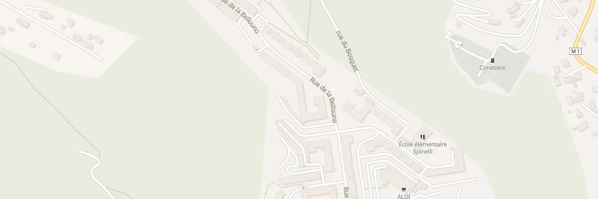 Plan du 13 Rue de la Beilouno à Carros