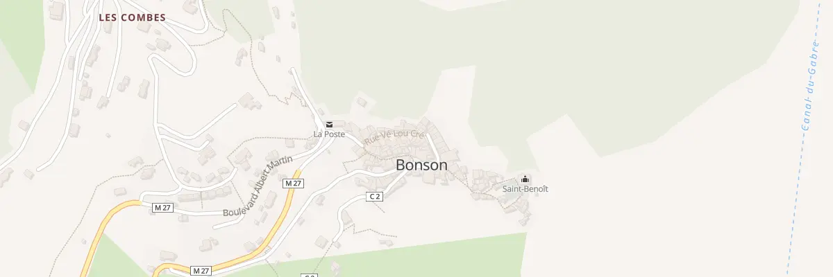 Plan du 5071 Le Village à Bonson