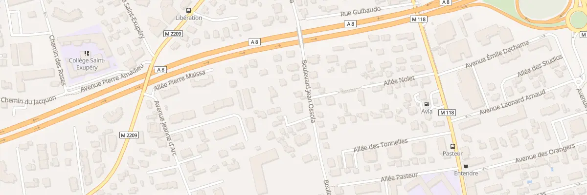 Plan du 615 Bd Jean Ossola à Saint-Laurent-du-Var