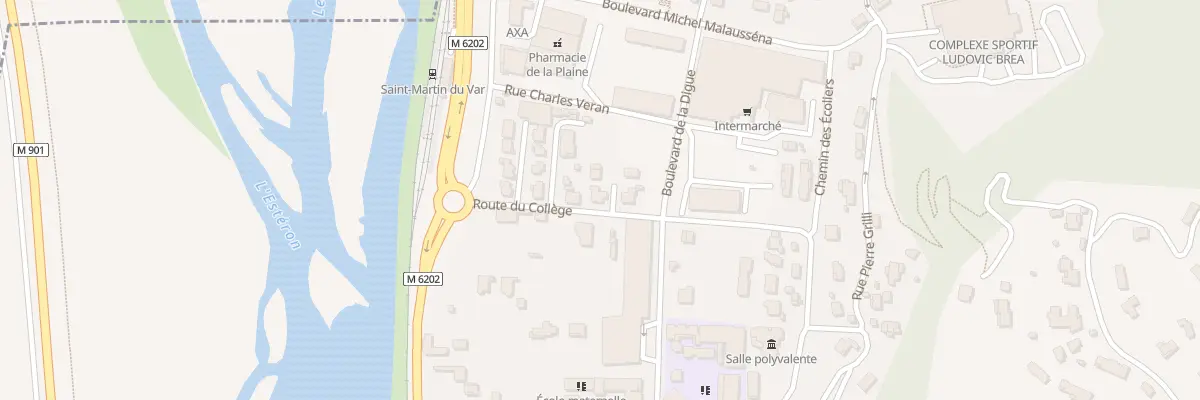 Plan du 5001 Rte du Collège à Saint-Martin-du-Var