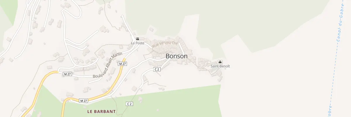 Plan du 5028 Le Village à Bonson