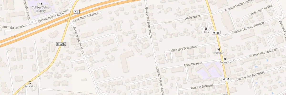 Plan du 549 Bd Jean Ossola à Saint-Laurent-du-Var