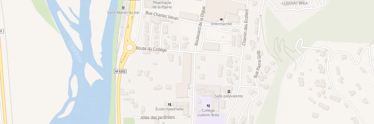 Plan du 98 Bd de la Digue (Prolongement) à Saint-Martin-du-Var
