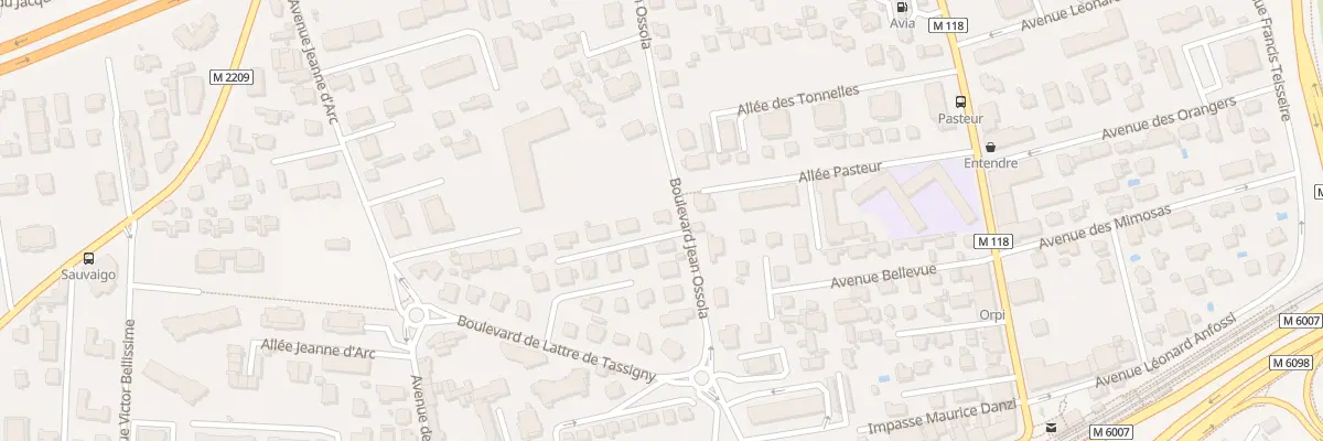 Plan du 435 Bd Jean Ossola à Saint-Laurent-du-Var