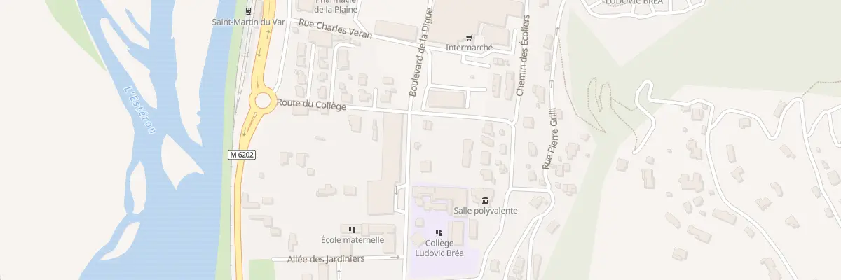 Plan du 186 Rte du Collège à Saint-Martin-du-Var