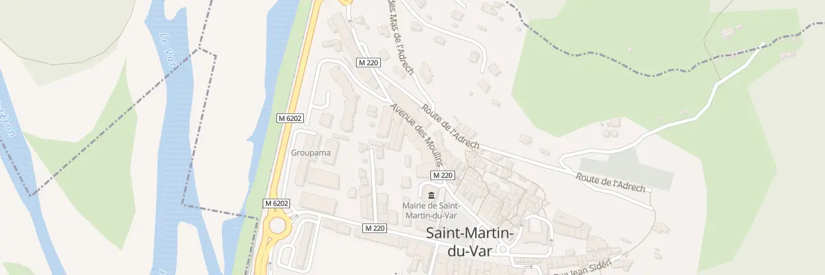 Plan du 7 Av des Moulins à Saint-Martin-du-Var