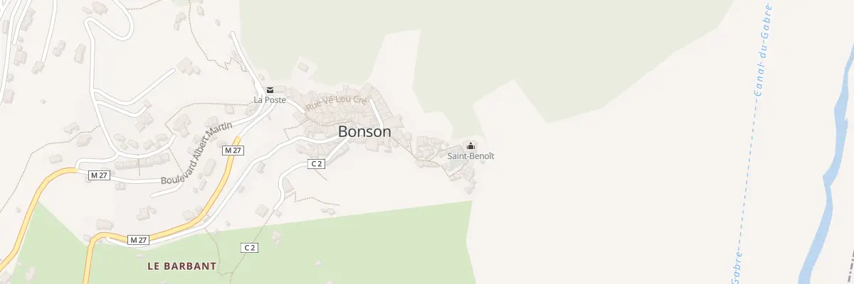 Plan du 5049 Le Village à Bonson