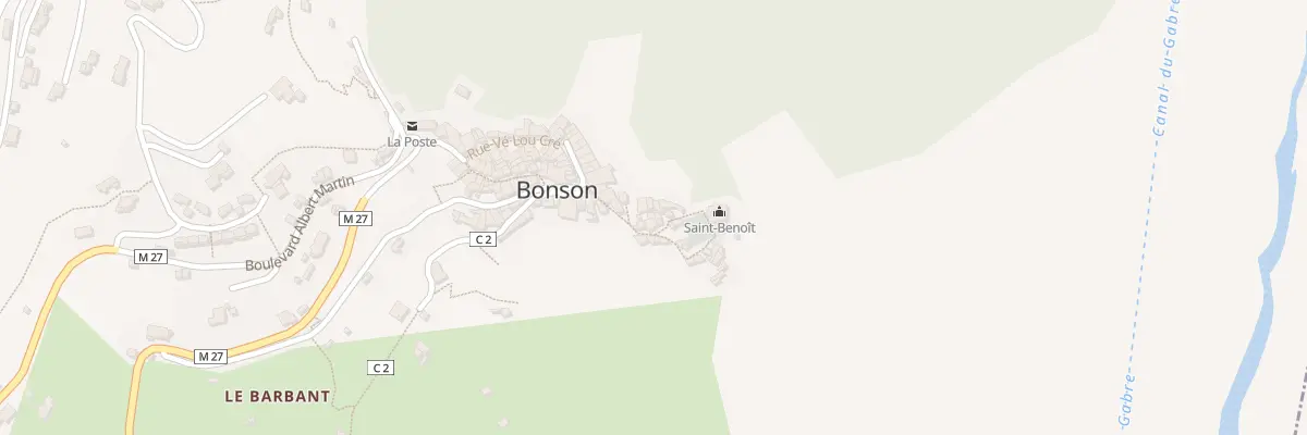 Plan du 5053 Le Village à Bonson