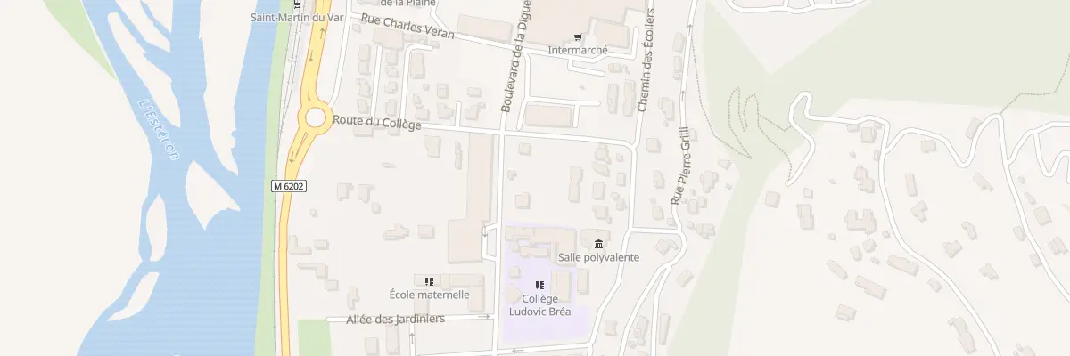 Plan du 200 Rte du Collège à Saint-Martin-du-Var