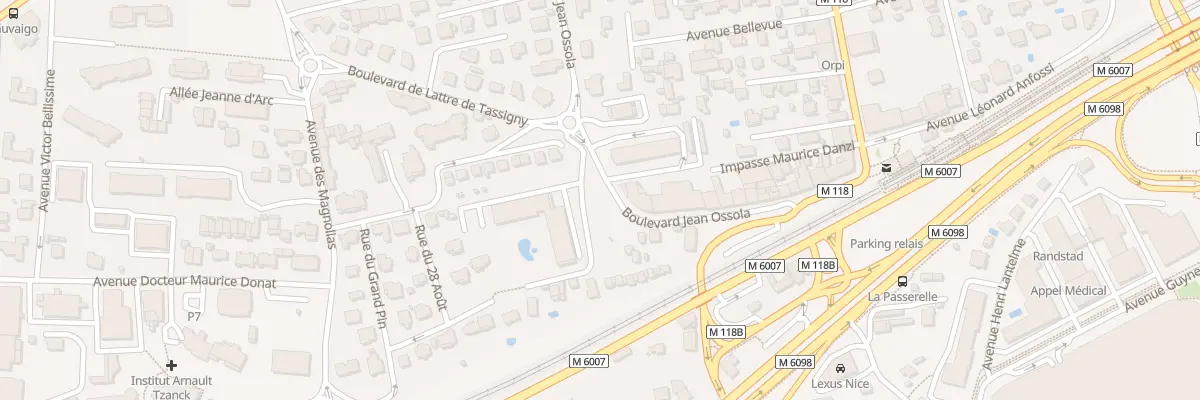 Plan du 227 Bd Jean Ossola à Saint-Laurent-du-Var