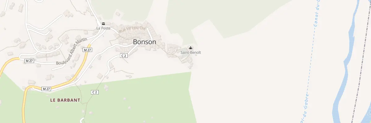 Plan du 5039 Le Village à Bonson