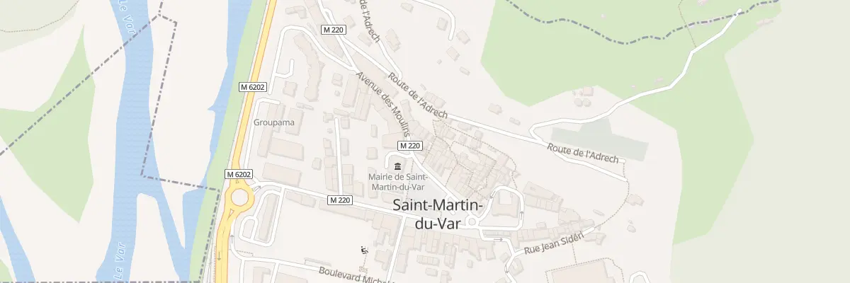 Plan du 5087 Rue des Menuisiers à Saint-Martin-du-Var