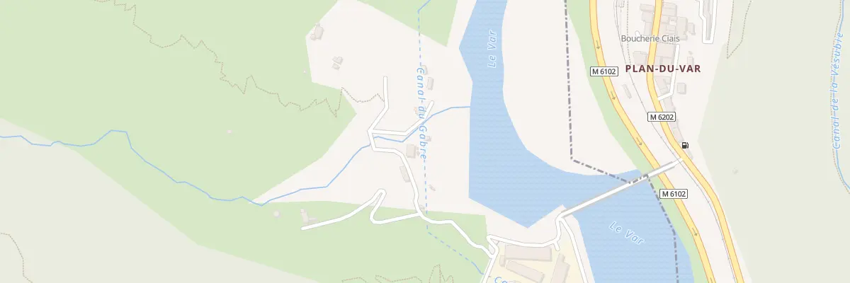 Plan du 5134 Vers le Var à Bonson