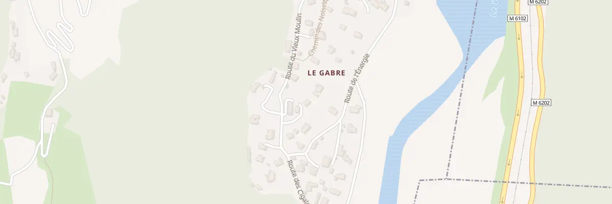 Plan du 5167 Le Gabre à Bonson