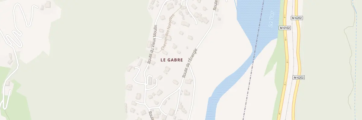 Plan du 5196 Le Gabre à Bonson