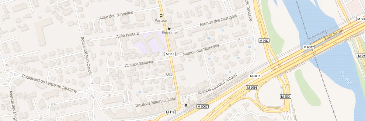 Plan du 140 Av du Gal de Gaulle à Saint-Laurent-du-Var