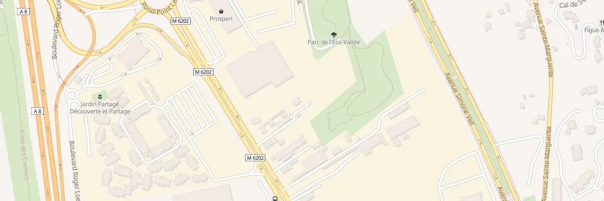 Plan du 348 Bd du Mercantour à Nice