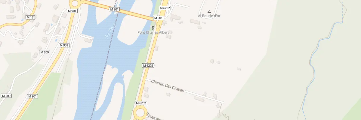 Plan du 8 Rte Nationale 202 à La Roquette-sur-Var