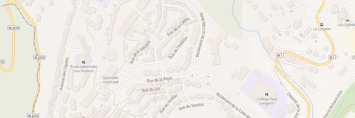 Plan du 4 Rue du Cians à Carros