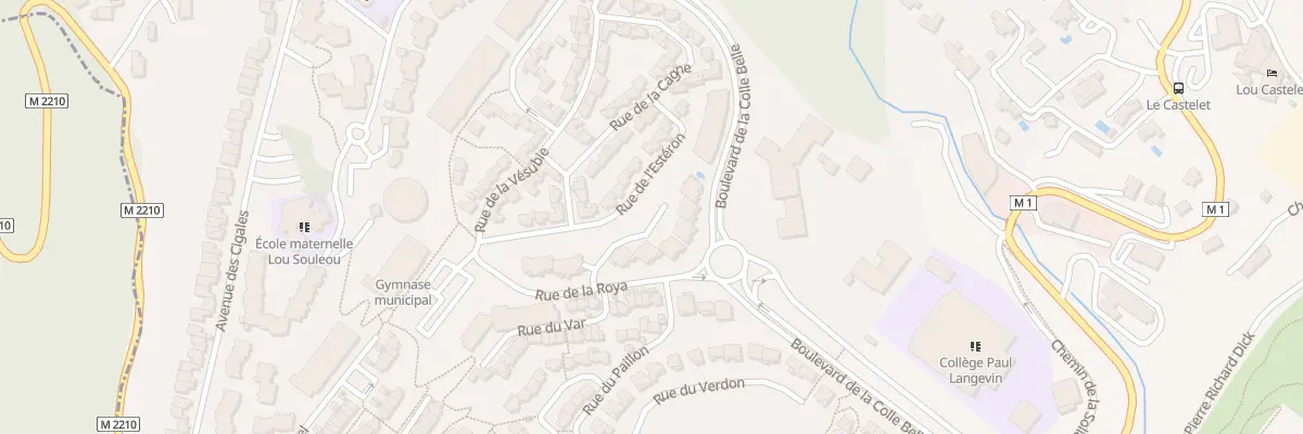 Plan du 10 Rue du Cians à Carros