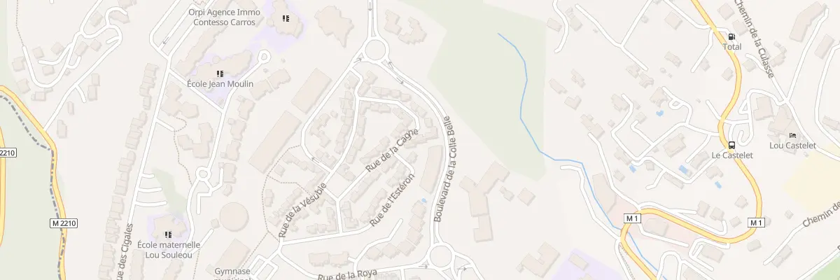 Plan du 16 Rue de la Cagne à Carros