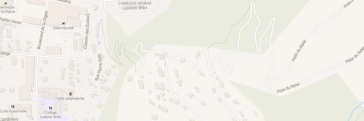 Plan du 54 Che des Vignes à Saint-Martin-du-Var