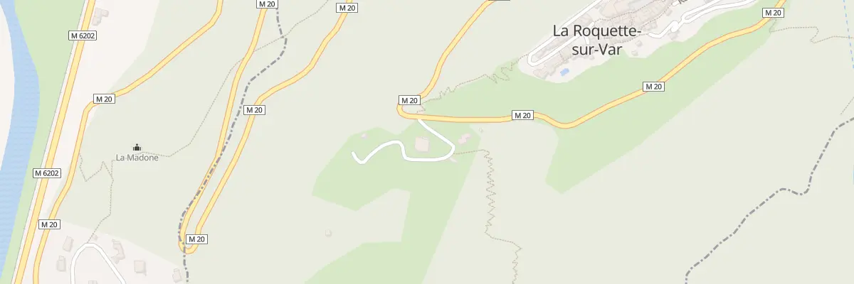 Plan du 3443 Rte de Levens à La Roquette-sur-Var