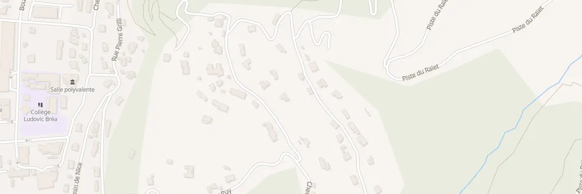 Plan du 1190 Che du Puy à Saint-Martin-du-Var