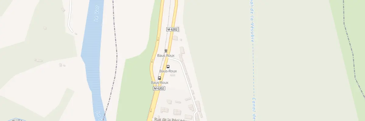 Plan du 2 Av des Platanes à La Roquette-sur-Var