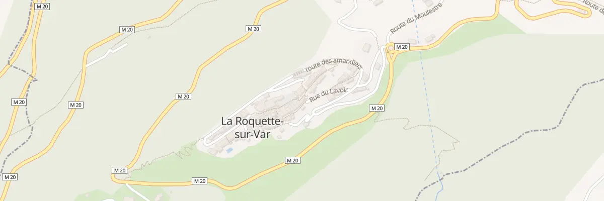 Plan du 4 Rue du Portail à La Roquette-sur-Var