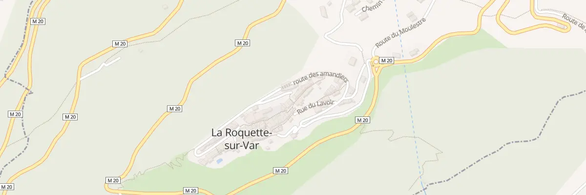 Plan du 8 Rue du Portail à La Roquette-sur-Var
